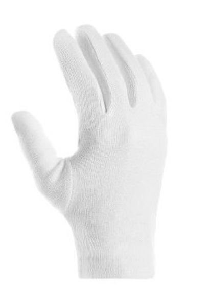 Baumwoll-Handschuhe mittelschwer mit Schichtel, VPE 12 Paar